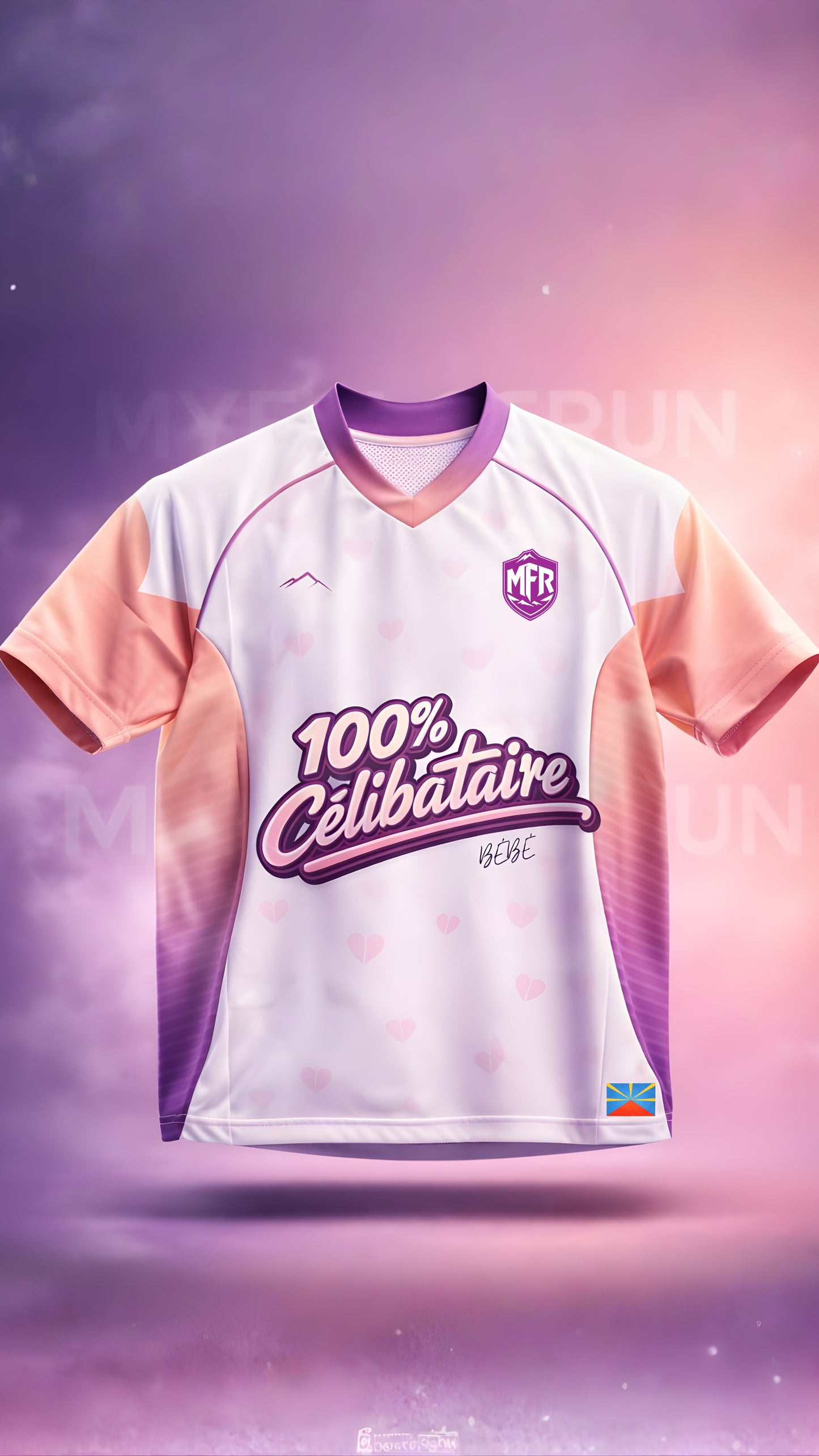 Maillot 100% Célibataire - Adulte