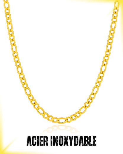 PACK GOLD - Maillot OVERSIZE EN PLIS + Chaîne HOUEL
