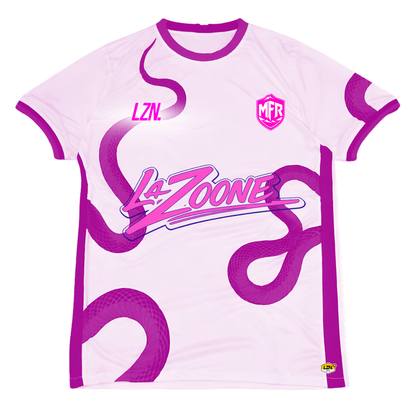 Maillot LZN x MYFOOTRUN - Rose
