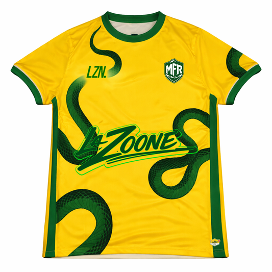 Maillot LZN x MYFOOTRUN - Jaune